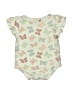 Hb Print Ivory Short Sleeve Onesie Size 6-9 mo - photo 1