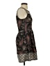 Xhilaration Paisley Black Cocktail Dress Size XS - photo 4