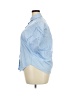 Assorted Brands Blue Short Sleeve Blouse Size XXL - photo 5