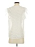 Unbranded Ivory Short Sleeve Blouse Size S - photo 2