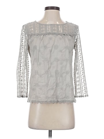 Hinge 3/4 Sleeve Blouse (view 1)