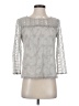 Hinge Gray 3/4 Sleeve Blouse Size XS - photo 1