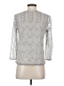 Hinge Gray 3/4 Sleeve Blouse Size XS - photo 2