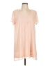 Lulus 100% Polyester Pink Short Sleeve Blouse Size L - photo 1
