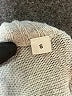Made With Love Solid Silver Turtleneck Sweater Size S - photo 7