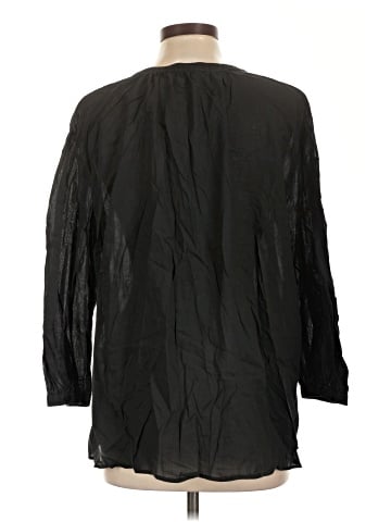 Treasure & Bond 3/4 Sleeve Button-Down Shirt (view 2)