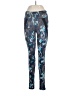 Dublin Print Blue Active Pants Size 6 - photo 1