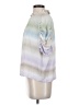 Current Air 100% Polyester Color Block White Short Sleeve Blouse Size S - photo 5