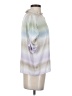 Current Air 100% Polyester Color Block White Short Sleeve Blouse Size S - photo 4