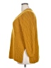 ELOQUII Elements 100% Acrylic Yellow Pullover Sweater Size 18 - 20 - photo 5
