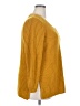 ELOQUII Elements 100% Acrylic Yellow Pullover Sweater Size 18 - 20 - photo 4