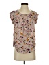 Alice Blue 100% Polyester Purple Short Sleeve Blouse Size XS - photo 1