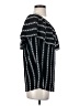 Knox Rose 100% Rayon Black Short Sleeve Blouse Size S - photo 4