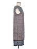 Max Studio Print Gray Casual Dress Size S - photo 4