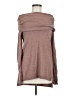 Shrinking Violet Brown Turtleneck Sweater Size M - photo 1