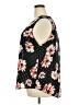 Maurices 100% Polyester Floral Black Sleeveless Blouse Size 2X - photo 5