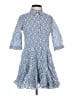 Zara Blue Casual Dress Size XS - photo 1