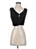 Ramona 100% Cotton Black Sleeveless Top Size S - photo 1