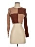 Shein Brown Long Sleeve Turtleneck Size 2 - photo 1