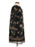 Allison Joy 100% Polyester Print Black Casual Dress Size S - photo 4