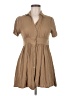 Assorted Brands 100% Rayon Tan Casual Dress Size M - photo 1