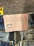 REVICE Blue Denim Shorts Size 28 waist - photo 3