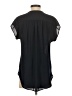 Downeast Black Short Sleeve Blouse Size S - photo 2