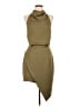 Elliatt 100% Polyester Green Casual Dress Size L - photo 1