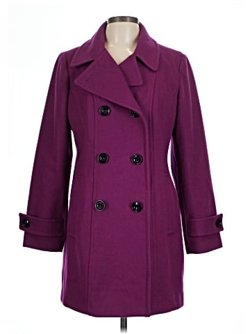 Anne Klein Wool Coat (view 1)