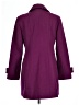 Anne Klein Purple Wool Coat Size L - photo 2