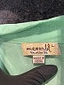 One World 100% Rayon Green 3/4 Sleeve Button-Down Shirt Size L - photo 7
