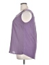 Papermoon 100% Polyester Purple Sleeveless Blouse Size 2X - photo 5