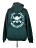 Unbranded 100% Polyester Green Pullover Hoodie Size XXL - photo 2