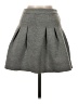 Alythea Solid Gray Casual Skirt Size S - photo 1