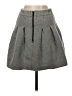 Alythea Solid Gray Casual Skirt Size S - photo 2