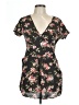 ROMY Floral Black Casual Dress Size L - photo 1