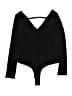 Full Circle Trends With Love Black Bodysuit Size XL - photo 1
