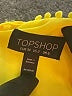 Topshop 100% Polyester Yellow Cocktail Dress Size 2 - photo 7