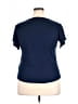 Weatherproof Blue Short Sleeve Top Size XL - photo 2