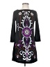 Tibi Graphic Black Casual Dress Size XS - photo 1