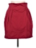 Pinko 100% Polyester Solid Burgundy Formal Skirt Size 6 - photo 2