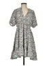 Assorted Brands Print Blue Casual Dress Size S - photo 1