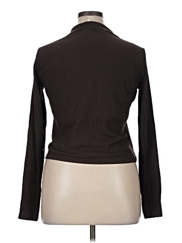Monki Long Sleeve Polo (view 2)
