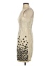 Ark & Co. Polka Dots Ivory Cocktail Dress Size S - photo 5