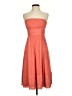 J.Crew 100% Polyester Solid Orange Cocktail Dress Size 2 - photo 1