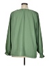 Jessica Simpson 100% Polyester Green Long Sleeve Blouse Size XL - photo 2