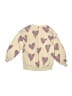Zara Hearts Gold Sweatshirt Size 5 - photo 2