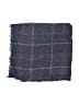 Unbranded Plaid Burgundy Blue Scarf One size - photo 2