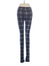 Seventeen Plaid Blue Leggings Size M - photo 2