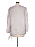 Gap Gray 3/4 Sleeve Blouse Size L - photo 2